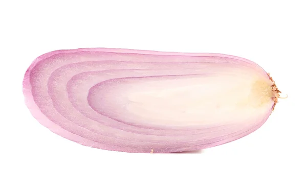 Close up of red onions half. — Stock Photo, Image