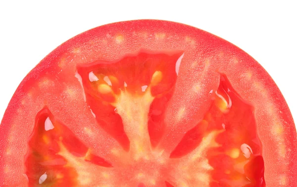 Крупним планом свіжий червоний помідор . — стокове фото