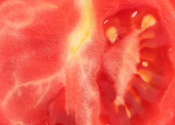 Close up of fresh red tomato. — Stock Photo, Image