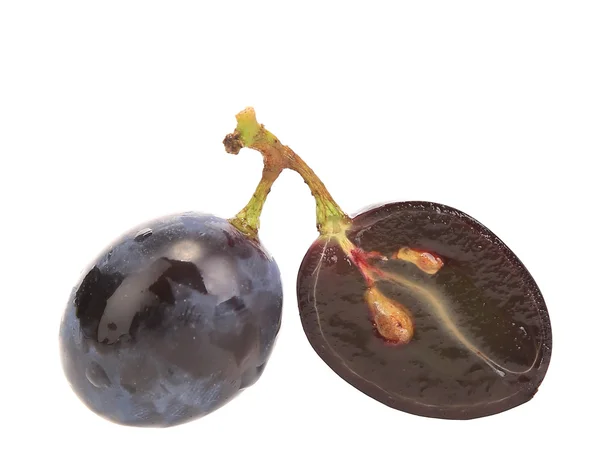 Primer plano de uvas negras maduras . —  Fotos de Stock