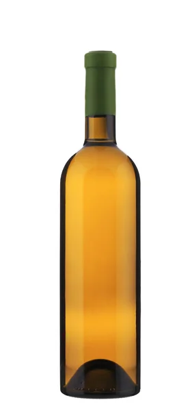 Full white wine bottle. — Stock Photo, Image