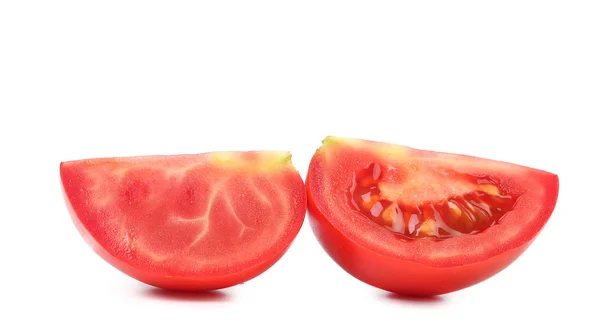Сегменты помидоров . — стоковое фото