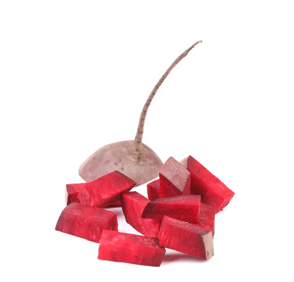 Small pieces of beetroot. — Stock Photo, Image