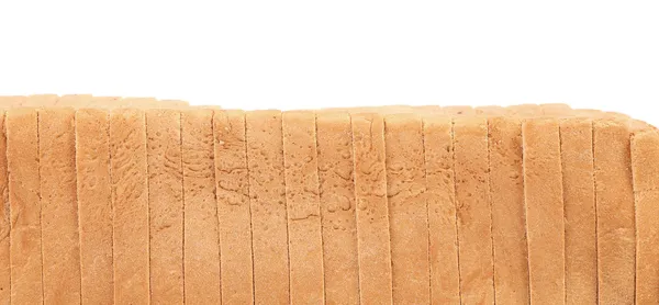 Sliced loaf of white bread — Stock Photo, Image