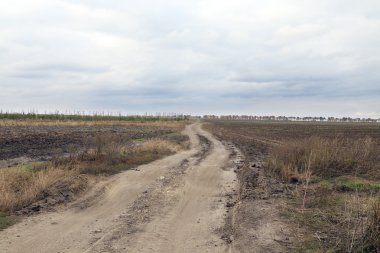 zemin kırsal kötü yol