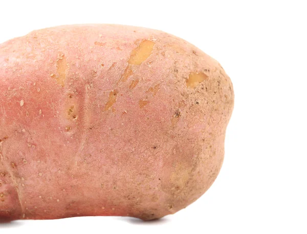 Färsk röd potatis. närbild — Stockfoto