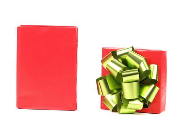 Christmas presents of red cover — Stock Photo, Image