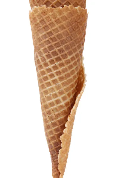 Wafer cup for ice-cream. — Stock Photo, Image