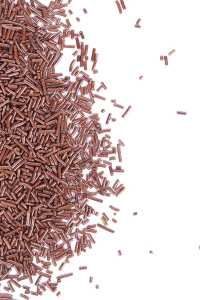 Close up of chocolate sprinkles. — Stock Photo, Image