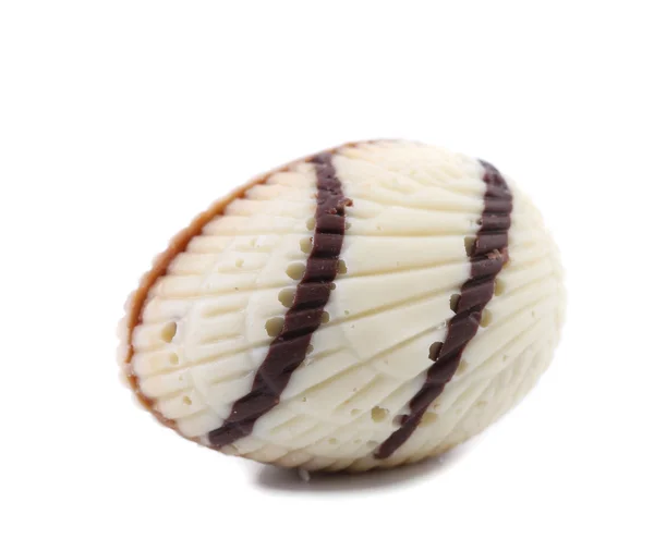 White color of chocolate seashell. — Stock Photo, Image