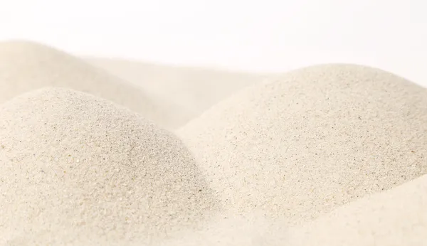 Close up of white sand hills. — Stock Photo, Image