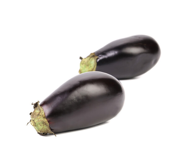 Eggplant or aubergine vegetable.