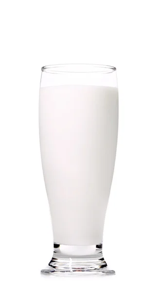 Gros plan sur le lait de verre . — Photo