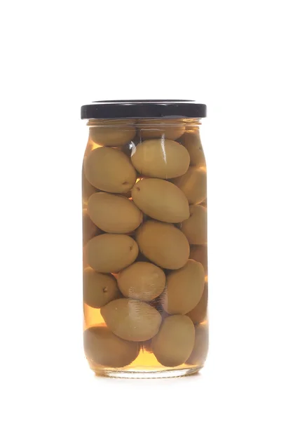 Bottle of olives. — Stock Photo, Image