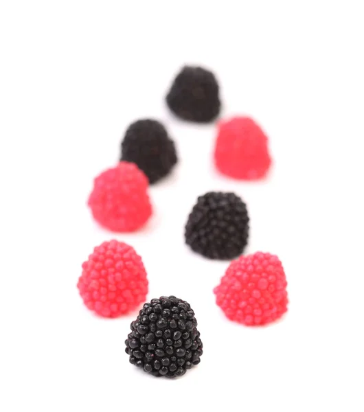 Marmelade 검은 딸기와 라스베리 — 스톡 사진