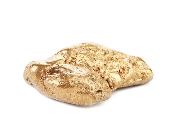 Nahaufnahme von Goldnugget. — Stockfoto