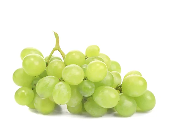 Bunch of ripe and juicy green grapes — Stock Photo, Image