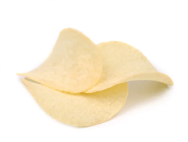 Zbliżenie chipsów ziemniaczanych. — Zdjęcie stockowe