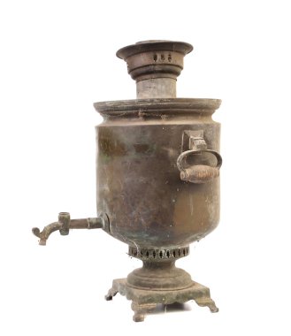 eski vintage semaver.