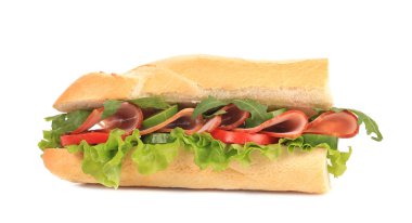 yarı Fransız baget sandviç.