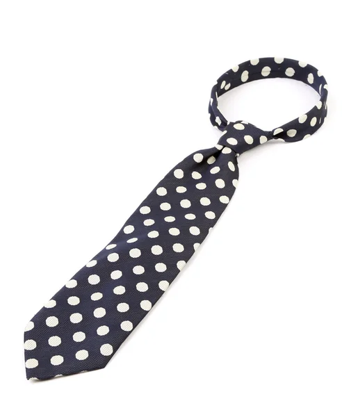 Polka dot necktie. Vertical. — Stock Photo, Image