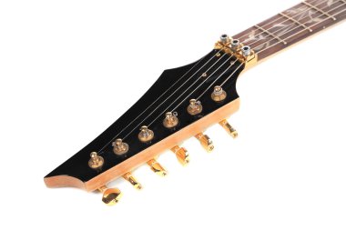 gitar boyun ön yüzü.
