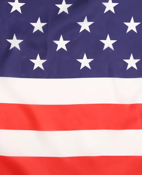 Zblízka americké vlajky. — Stock fotografie