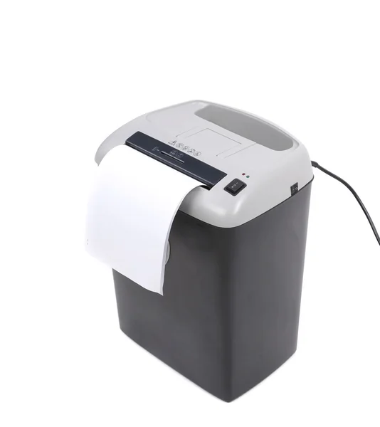 Close up of paper shredder. — Stock Photo, Image