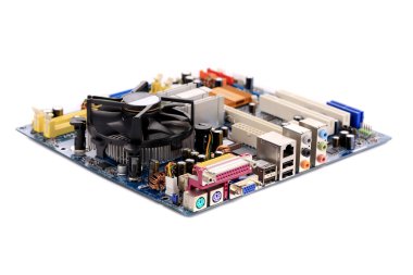 anakart yakın çekim.