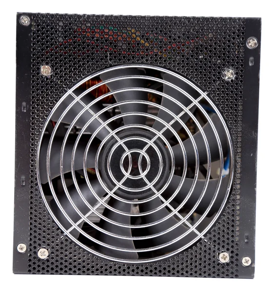 Cooler for power source of computer. — Stock Photo, Image