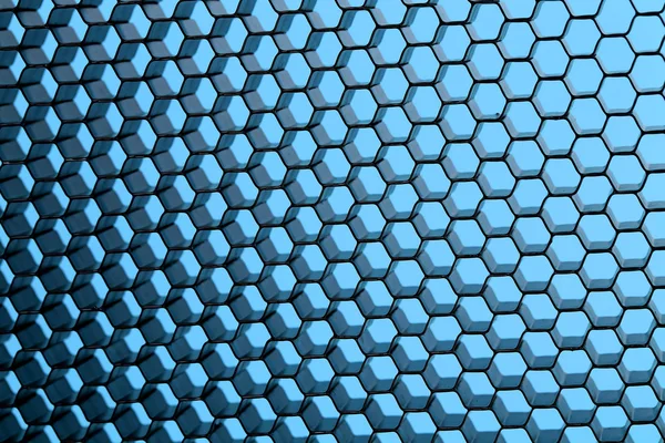 Close up of black net. Blue light. — Stock Photo, Image