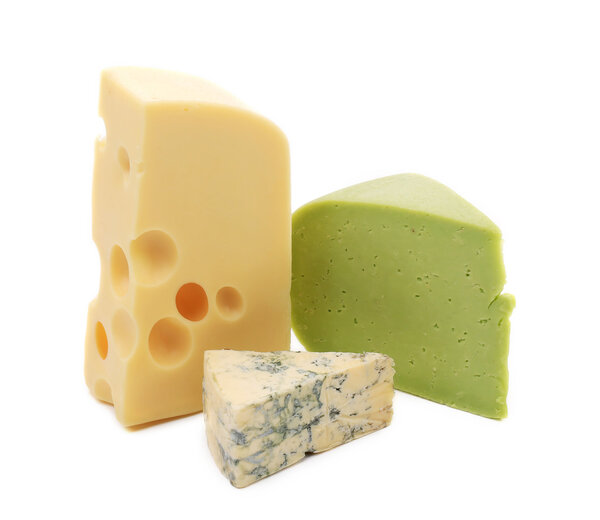 Various types of cheese composition.