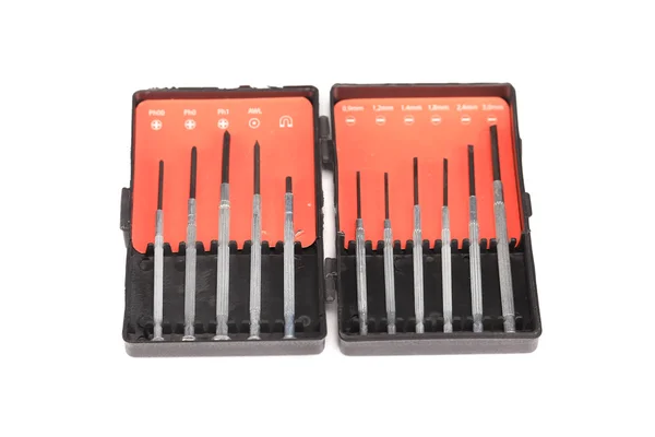 Precision screwdriver set. — Stock Photo, Image