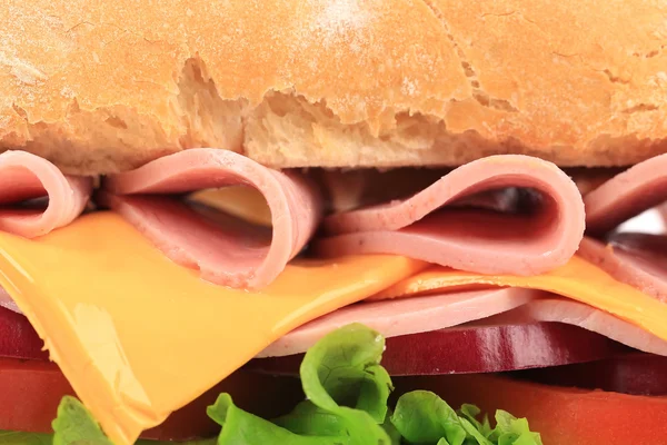 Grande sanduíche fresco . — Fotografia de Stock