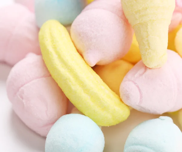 Marshmallow sotto forma di gelato . — Foto Stock