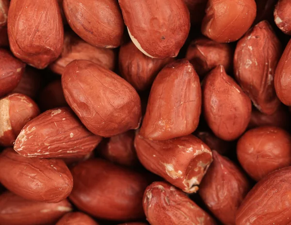 Close up of peeled peanuts. — Stock Photo, Image