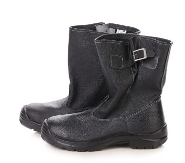 Man's boots siyah.