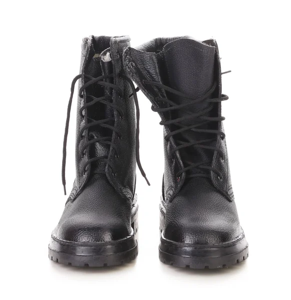 Pair of working kersey boots. — Stock Photo, Image