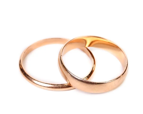 Wedding rings. — Stock Photo, Image