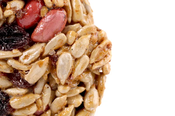 Round candied seeds and nuts. — Stock Photo, Image