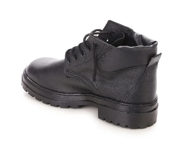 Black man's boot. — Stock Photo, Image