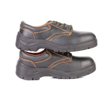 çalışma botları siyah turuncu çizgi ile.