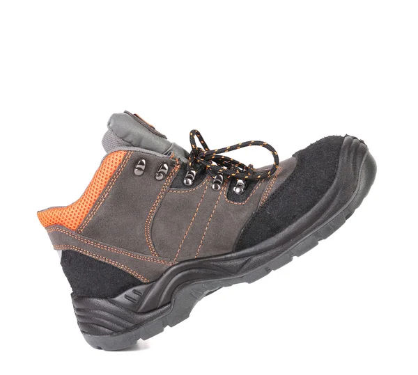 Black sport man's boot. — Stock Photo, Image