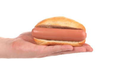 elini tutmak hotdog.