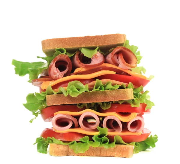 Färska toast smörgås. — Stockfoto