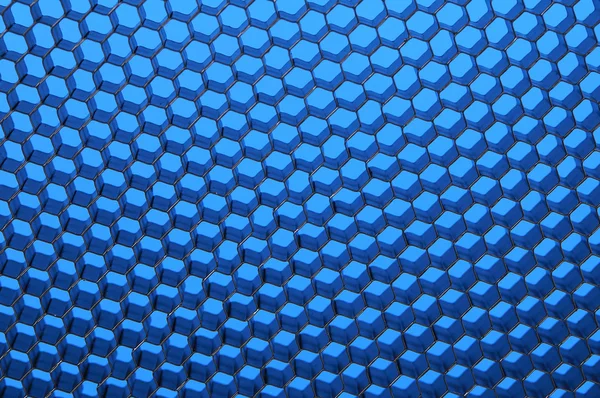 Close up of black net. Blue light. — Stock Photo, Image