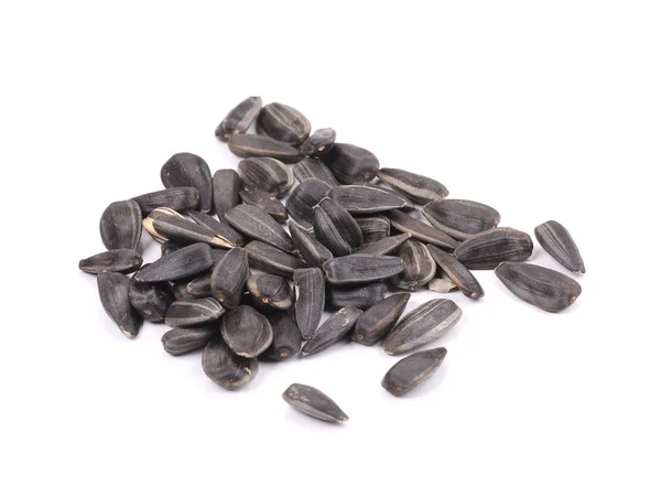 Detail černého slunečnicová semena. — Stock fotografie
