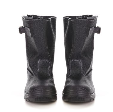 Man's boots siyah. çifti.