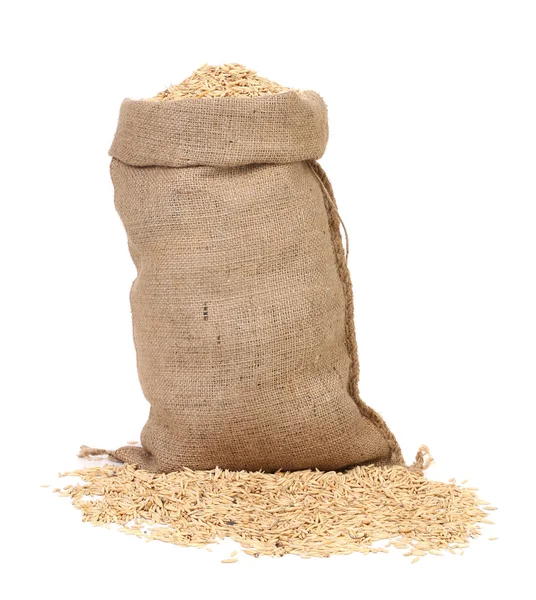 Bag with wheat grain — Stock Photo © Alexan66 12629136