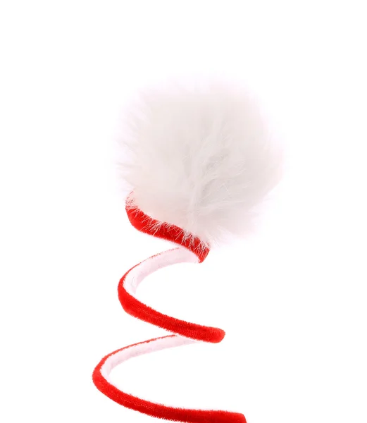 Top of christmas spiral hat. — Stock Photo, Image